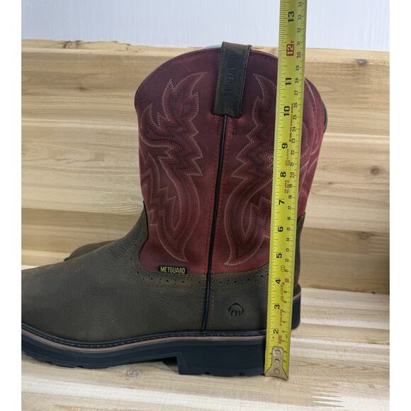 Wolverine Work Boots/Slip Resistant/Steel Toe/Men’s Size 11.5M main image 9